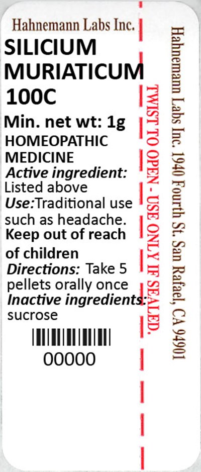 Silicium Muriaticum 100C 1g - Silicium Muriaticum 100C 1g